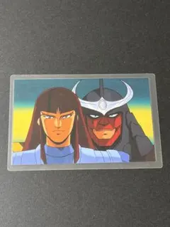 サムライトルーパー 鬼魔将朱天　キャラクターカード　ラミネートカード　ラミカ