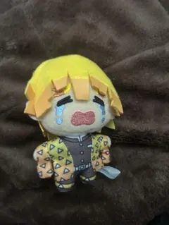 鬼滅の刃 我妻善逸 キーチェーンマスコット 泣き顔