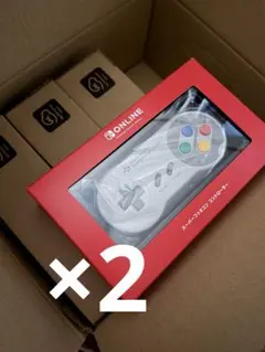 【新品未開封】スーパーファミコンコントローラー 2個セット
