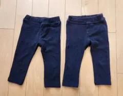 デビロック　80cm　黒ズボン　2枚セット