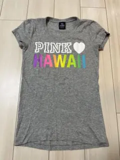 ハワイ限定ビクトリアシークレットPINK半袖Tシャツグレーのサムネイル
