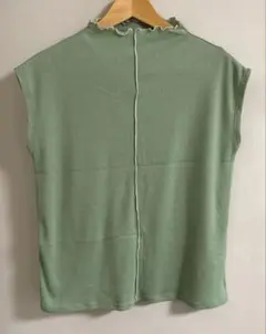 Green Parks 配色メロウカットプルオーバー　ミント