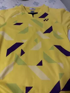 YONEXヨネックスイエローゲームウェア YONEX/ヨネックス】Sサイズ ユニゲームシャツ(フィットスタイル