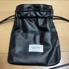beautiful people《STUDIOUS別注》2WAYレザー巾着バッグ