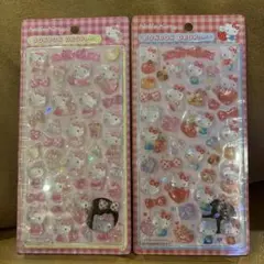 正規品ボンボンドロップシール キティ ピンク♡赤 セット 第2弾 サンリオ