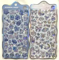 正規品　ボンボンドロップシール　そらねこボンボンとわんわんボンボン2個セットのサムネイル