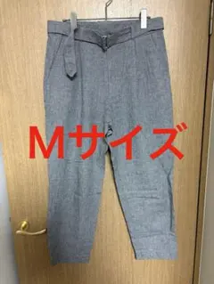 【BEAUTY&YOUTH】ワイドテーパードベルデットパンツ ブラウン系 Ｍ