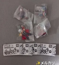 MARVEL GURIHIRU ART FIGUREセミコンプ4セット