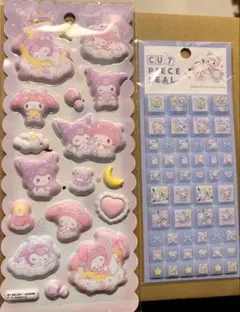 サンリオ　マイメロ　クロミ プリン　キティ　マシュマロシール　　タイルシール