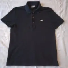 LACOSTE ダークブルー ポロシャツ