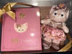 香港ディズニー 20周年 GODIVA リーナベル ぬいぐるみ キーチェーン
