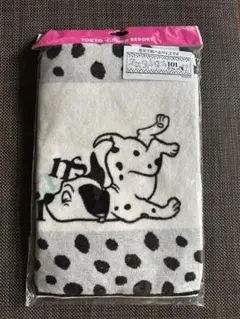 【新品・未開封】東京ディズニーリゾート　101匹わんちゃん　フェイスタオルロング