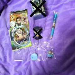 嘴平伊之助　デコラピック・シャープペン・マグネット3点セット