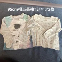 95cm相当長袖Tシャツ2枚セット