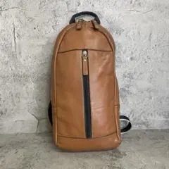 ★Coach【コーチ】70785 ボディバッグ ブラウン/カーキ 美品 レア ☆Coach【コーチ】70785 ボディバッグ ブラウン/カーキ 美品 レア