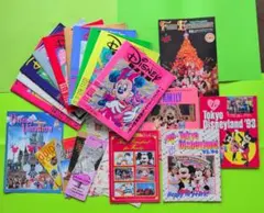 【希少】1993〜94年10周年当時 ガイドブック　 ディズニーファン 紙袋