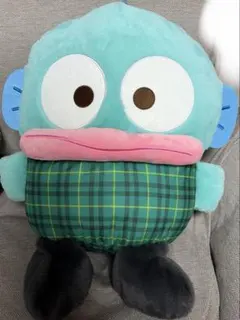 ハンギョドン チェック×チェックドールGJ サンリオ　ラウンドワン限定ぬいぐるみ