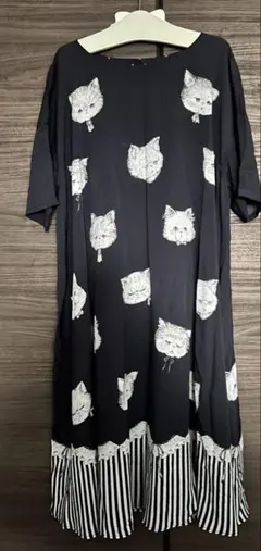 ゆ*こ様 フランシュリッペ ねこワンピースのサムネイル