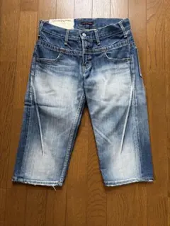 デニム ハーフジーンズ　　28インチ