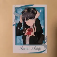 青ブタ　ビックカメラ　ソフマップ　アニメガ　青春ブタ野郎　フォトカード　赤城郁実