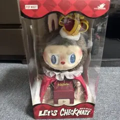 正規品POP MART Let's Checkmate Labubu ぬいぐるみ