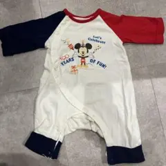 ミッキーマウス 100周年記念ロンパース