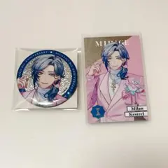 にじさんじ 8周年 メタルカード 缶バッジ ミラン・ケストレル