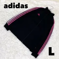 極美品 adidas アディダス トラックジャケット ジャージ ピンクグラデ Lのサムネイル