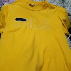 FILA フィラ メンズ Tシャツ イエロー Lサイズのサムネイル