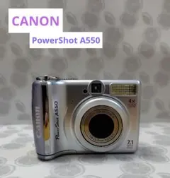 Canon PowerShot A560 レトロデジカメ キヤノン 単3電池稼働 - メルカリ