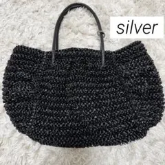 美品アンテプリマ　サテンリボンワイヤーバッグ