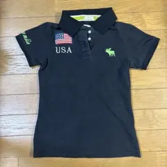 S様専用 Abercrombie & Fitch ブラックポロシャツ