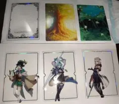 GooglePlay大感謝祭 原神限定オリジナルカードエウルアアルベドウェンティ