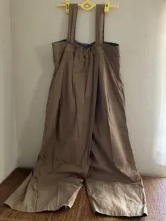 Monoe ブラウン サロペット(haguhagu)