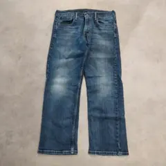 リーバイス569 Levis W32 ワイド バギー 青 古着 ヒゲ 23537