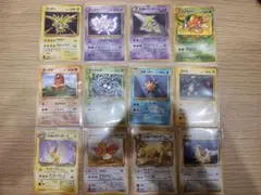 ポケモンカード　旧裏　フーディン、ミュウツー他まとめ売り12枚　現状渡し