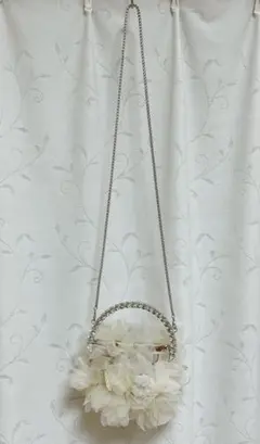 ★ 花モチーフ パーティ バッグ