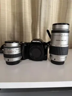 ペンタックス一眼レフist DS 35-80 100-300レンズ2本動作品のサムネイル