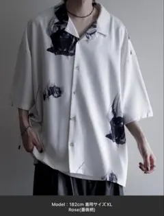 [Nilway] Rose Drape Oversize Shirtのサムネイル