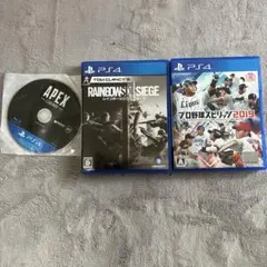 PS4 ソフト 3本セット まとめ売り