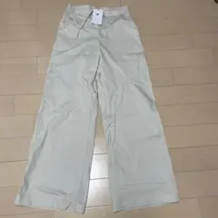 Nike ベージュ カジュアルパンツ ワイドレッグ