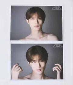 M!LK 山中柔太朗 24th 生誕 生写真 natural/black 2枚