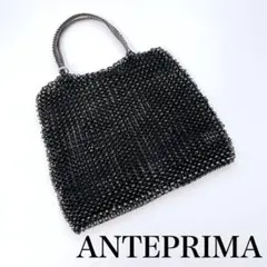 美品 ANTEPRIMA ラウンド 黒 ブラック 縦型 アンテプリマ - メルカリ