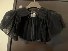 CHANEL プリーツ ボレロ ブラック 38 美品のサムネイル