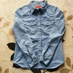 トミーガール　デニムシャツ　M