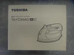 【新品】TOSHIBA　コードレス スチーム アイロン　TA-FDX660(H)のサムネイル