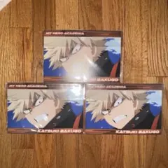 僕のヒーローアカデミア　ポストカードセット　爆豪勝己　3セット