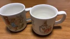 ウェッジウッド★ピーターラビット マグカップ ★2点セット1990年 1993年