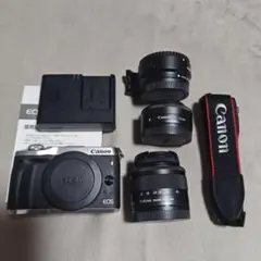Canon EOS M６レンズセット EF-M15-45 EF-M22のサムネイル
