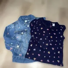 GAP ベビー　2点　花柄セット